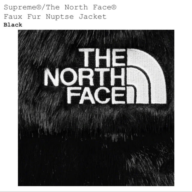 Supreme The North Face Faux Fur Nuptse