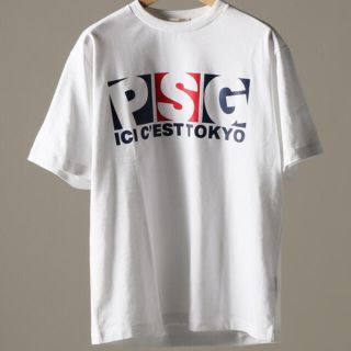 エディフィス(EDIFICE)のPSG × EDIFICE パリサンジェルマン CLASSIC LOGO TEE(Tシャツ/カットソー(半袖/袖なし))