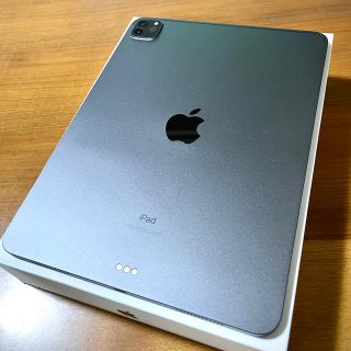 アイパッド(iPad)の【新品級】iPad Pro 11 2020 Applecare+ スペースグレイ(タブレット)