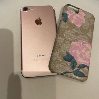 アイフォーン(iPhone)のiPhone 7 RoseGold 128 GB SIMフリー (スマートフォン本体)