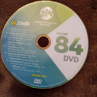 ズンバ(Zumba)のZUMBA　DVD84(スポーツ/フィットネス)