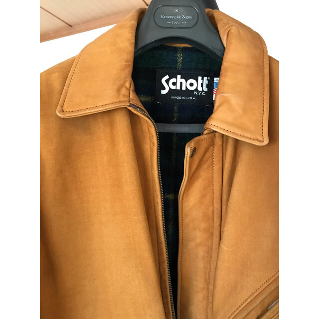 schott(ショット)の【Schott】ショット リアルレザージャケット メンズのジャケット/アウター(レザージャケット)の商品写真