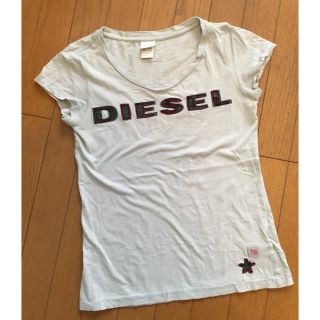 ディーゼル(DIESEL)のDESEL 水色のTシャツ(Tシャツ(半袖/袖なし))