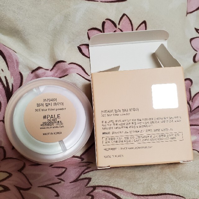 3ce(スリーシーイー)の3CE blur filter powder #PALE ルースパウダー コスメ/美容のベースメイク/化粧品(フェイスパウダー)の商品写真