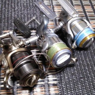 シマノ(SHIMANO)のシマノ.バイオマスター他スピニングリール2個セット※写真のカーディナル無(リール)