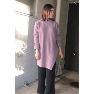 アメリヴィンテージ(Ameri VINTAGE)の♦︎ともち様専用　Ameri ASKEW SLIT KNIT♦︎(ニット/セーター)