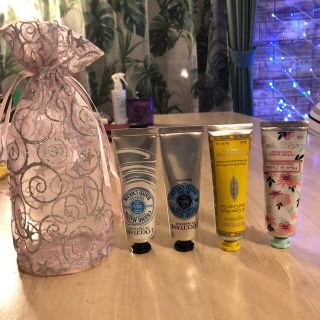 ロクシタン(L'OCCITANE)のロクシタンハンドクリーム　4本セット　(ハンドクリーム)