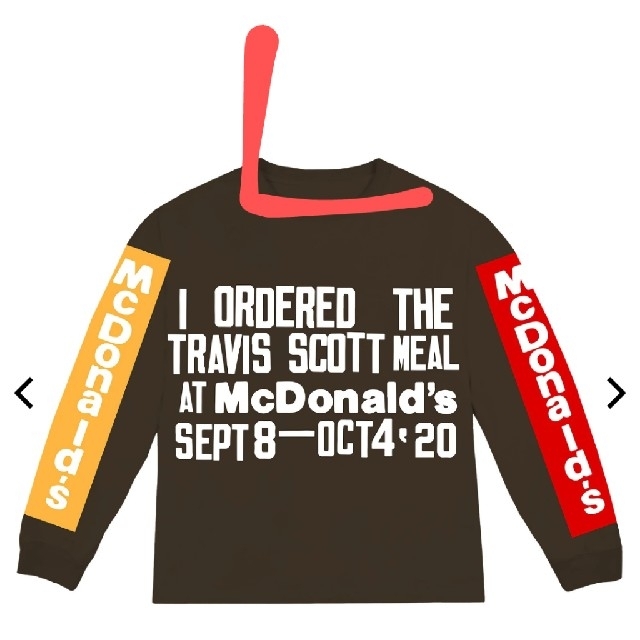 TRAVIS SCOTT CPFM MacDonalds 専門店では .0%OFF