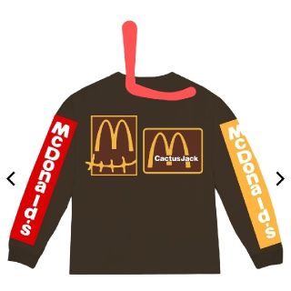 シュプリーム(Supreme)のTRAVIS SCOTT CPFM MacDonalds(Tシャツ/カットソー(七分/長袖))