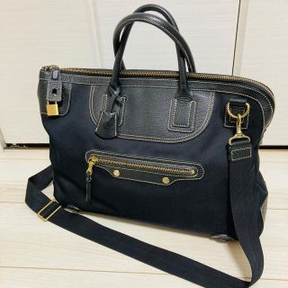 トフアンドロードストーン(TOFF＆LOADSTONE)のTOFF&LOADSTONE キーフレンズトートバッグ 黒 BK 2way (トートバッグ)