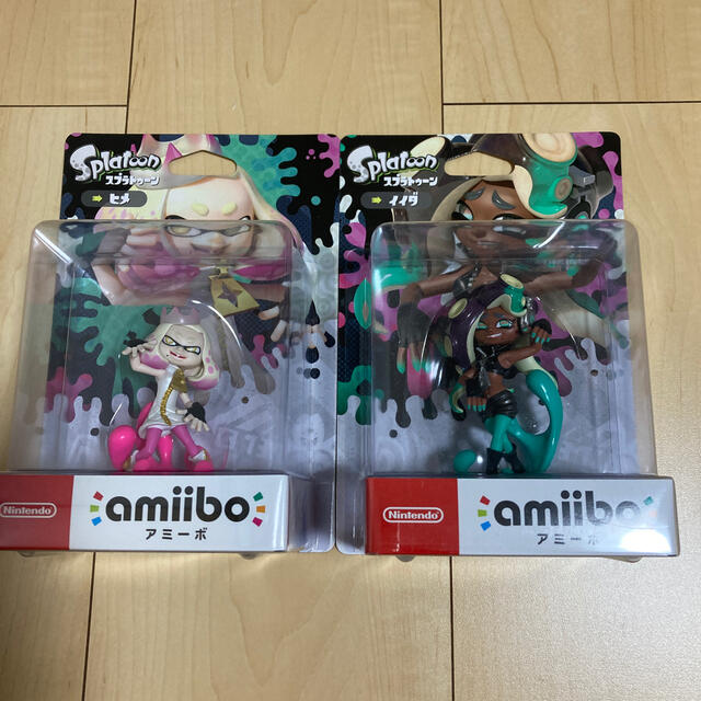 amiibo スプラトゥーン　ヒメ×イイダ　セット