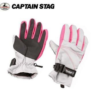 キャプテンスタッグ(CAPTAIN STAG)のCAPTAIN STAG レディース手袋【未使用】Sサイズ  スキー ボード ③(ウエア/装備)