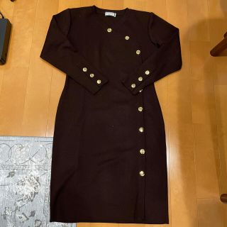 【美品】希少 レア 90s イヴ・サンローランYSLワンピース シルク100%