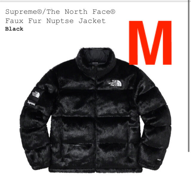 Supreme(シュプリーム)のSupreme The North Face Faux Fur Nuptse M メンズのジャケット/アウター(ダウンジャケット)の商品写真