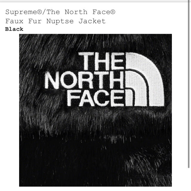 Supreme The North Face Faux Fur Nuptse M