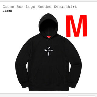 シュプリーム(Supreme)の Cross Box Logo Hooded Sweatshirt M(パーカー)