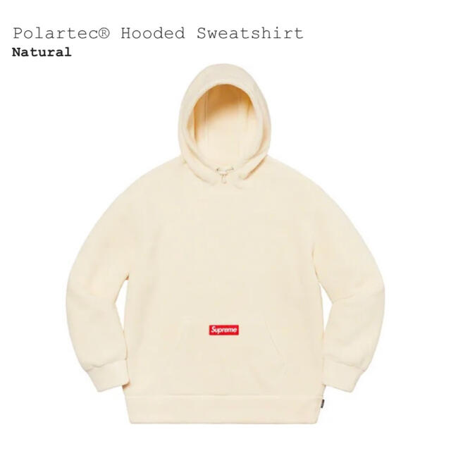 【XL】Supreme Polartec Hooded Sweatshirt