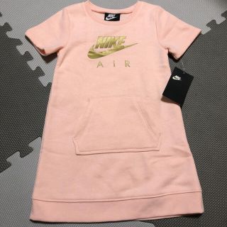 ナイキ(NIKE)のNIKE半袖ワンピース裏起毛/サイズ115/新品未使用(ワンピース)