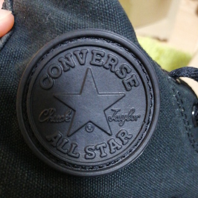 CONVERSE(コンバース)のコンバース　黒　ブラック　ハイカット レディースの靴/シューズ(スニーカー)の商品写真