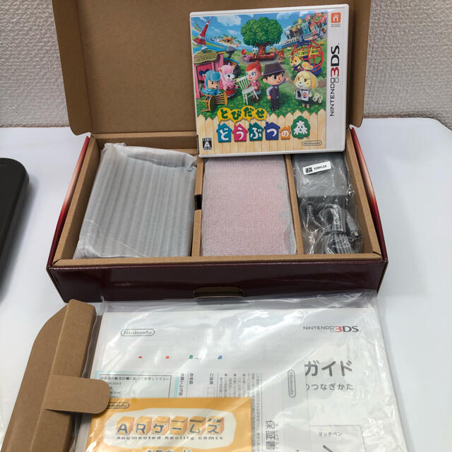 ⭐️極美品 付属品全て完備！とび森ソフト付！ 3DS フレアレッド ☆送料込！ 1