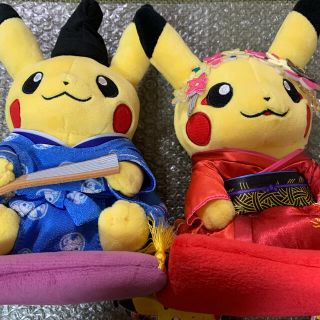 ポケモン　舞妓はんピカチュウ　ぬいぐるみ