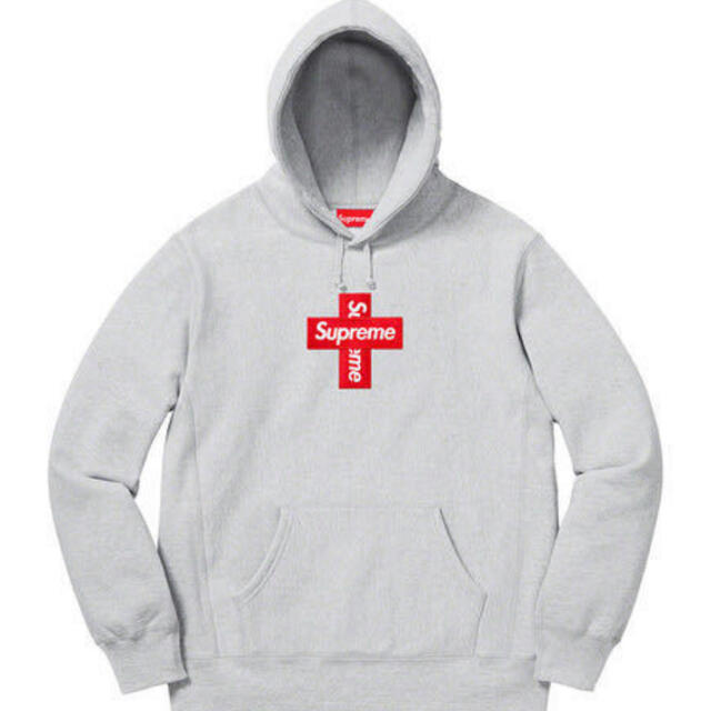 Supreme(シュプリーム)のSupreme Cross Box Logo Hooded Sweatshirt メンズのトップス(パーカー)の商品写真