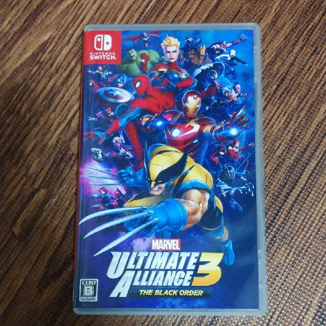 Nintendo Switch(ニンテンドースイッチ)の「MARVEL ULTIMATE ALLIANCE 3: The Black エンタメ/ホビーのゲームソフト/ゲーム機本体(家庭用ゲームソフト)の商品写真