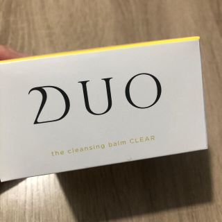 DUO クレンジングバーム(クレンジング/メイク落とし)