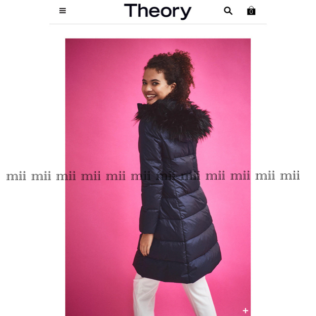 ✤2018AW セオリー Theory ロングダウンコート✤