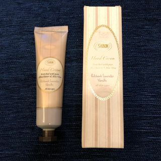 サボン(SABON)のSABON ハンドクリーム パチュリ・ラベンダー・バニラ 50ml(ハンドクリーム)