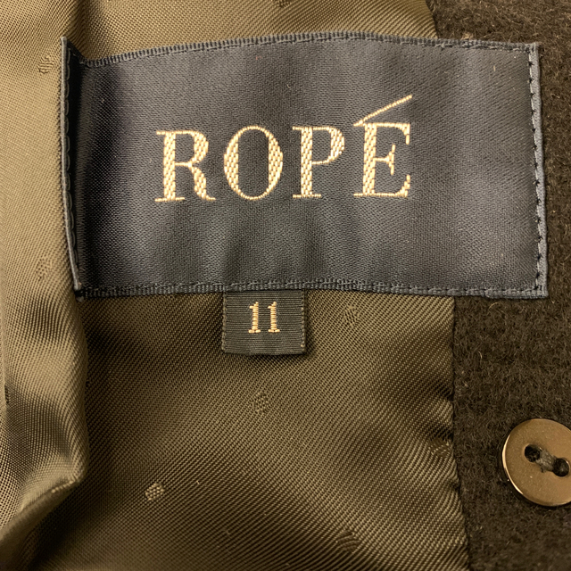 ROPE’(ロペ)の☆美品☆ ロペ  ウールコート ブラック　黒 レディースのジャケット/アウター(ピーコート)の商品写真