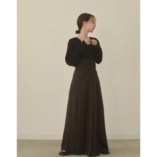 トゥデイフル(TODAYFUL)のlouren pleats flare long skirt(ロングスカート)