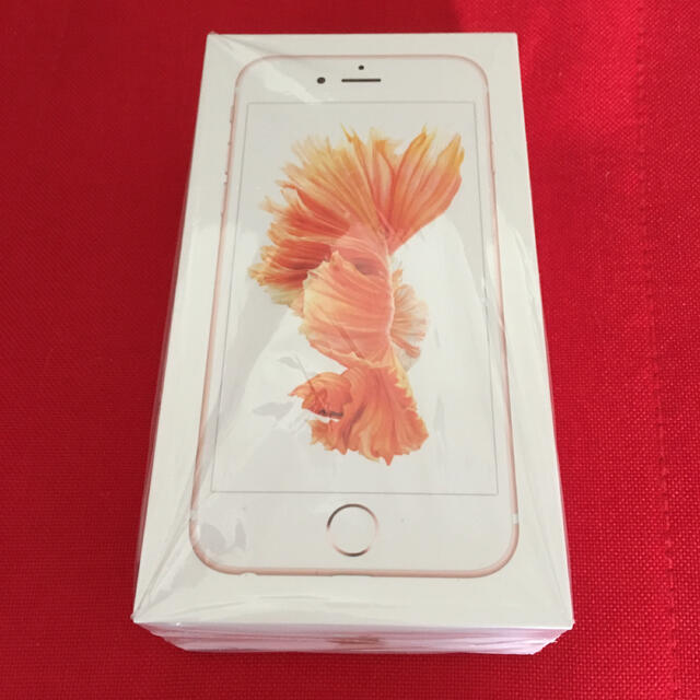 iPhone6s 32GB ローズゴールド　SIMロック解除済みスマートフォン本体