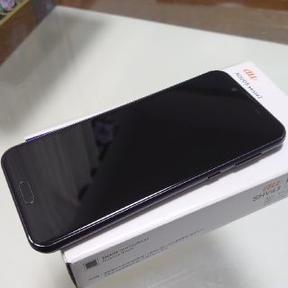 アクオス(AQUOS)のAQUOS sense2 SHV43 BLACK(スマートフォン本体)