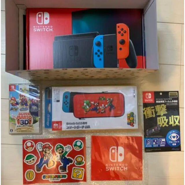 【新品】ニンテンドースイッチ ホリデーギフトセット（マリオ３D）