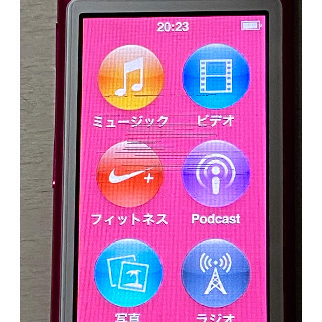 Apple ジャンク Ipod Nano 第7世代 16g 初期化済 画面問題ありの通販 By Boot S Shop アップルならラクマ