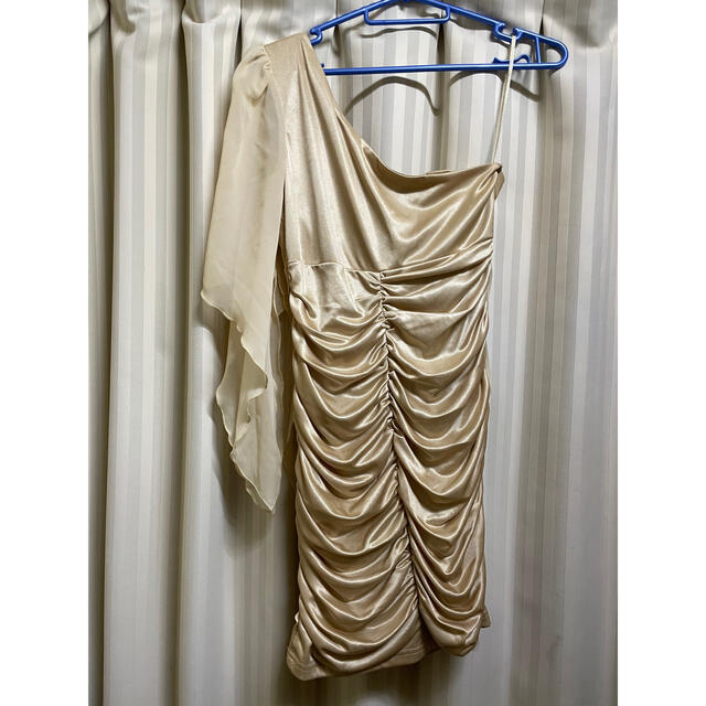 ワンショルダードレス  キャバドレス レディースのフォーマル/ドレス(ミニドレス)の商品写真