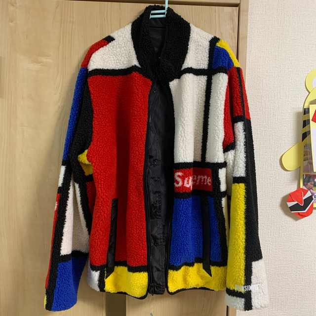 Supreme(シュプリーム)のSupreme Reversible Colorblocked Fleece  メンズのジャケット/アウター(ブルゾン)の商品写真