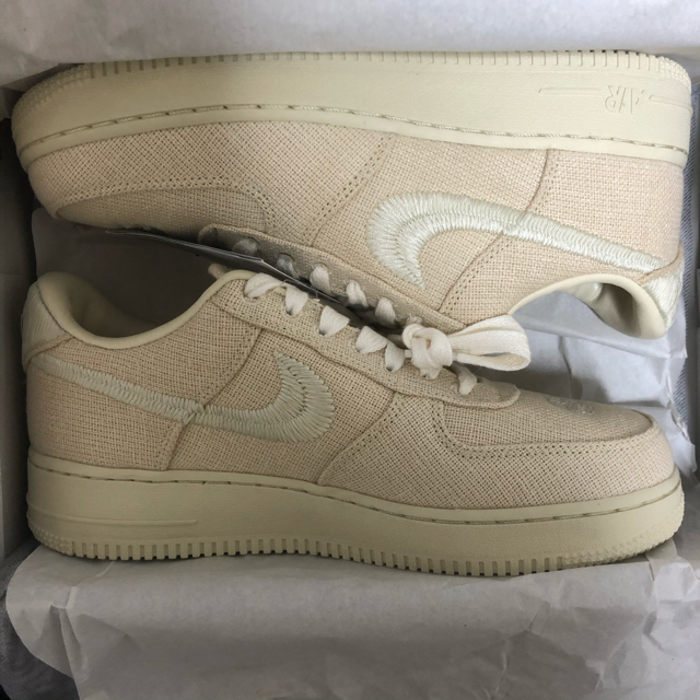 新品未使用　STUSSY NIKE AIR FORCE 1 LOW FOSSIL