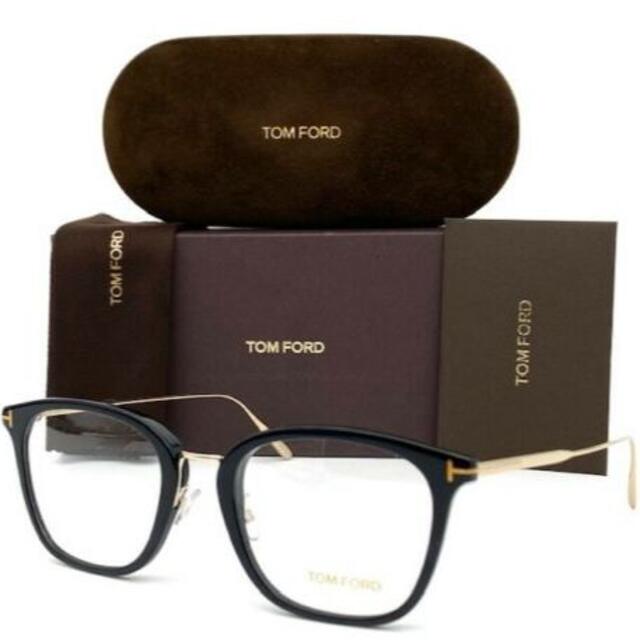 TOM FORD(トムフォード)のTom Ford アイウエア  ブラック/ゴールド TF5570-K 001 メンズのファッション小物(サングラス/メガネ)の商品写真