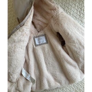 ZARA Baby ジャケット　ファーコート　小人コート　ダウン　アウター