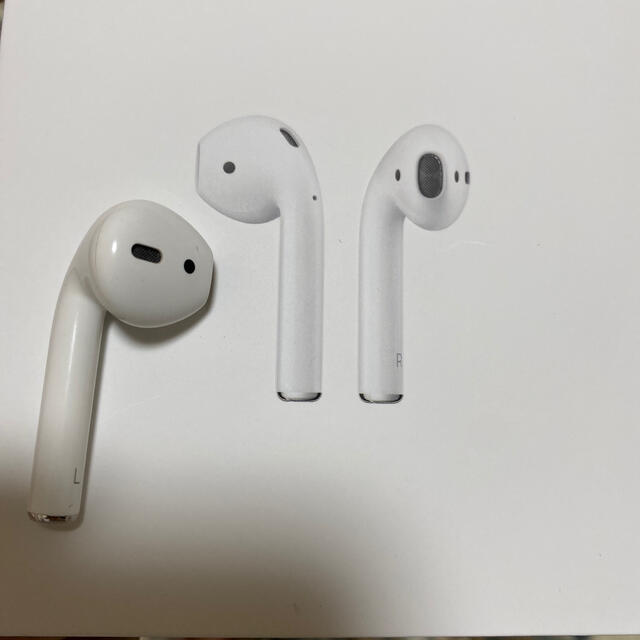 Apple(アップル)のクロダ様専用 AirPods ケース、左耳 スマホ/家電/カメラのオーディオ機器(ヘッドフォン/イヤフォン)の商品写真