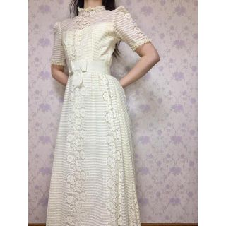 ガニーサックス(GUNNE SAX)のエドワディアンスタイルのヴィンテージワンピース🎀(ロングワンピース/マキシワンピース)