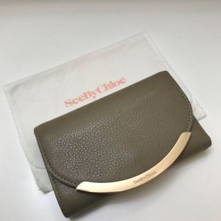 シーバイクロエ(SEE BY CHLOE)のシーバイクロエ 三つ折り財布 リジー レディース SEE BY CHLOE 美品(財布)