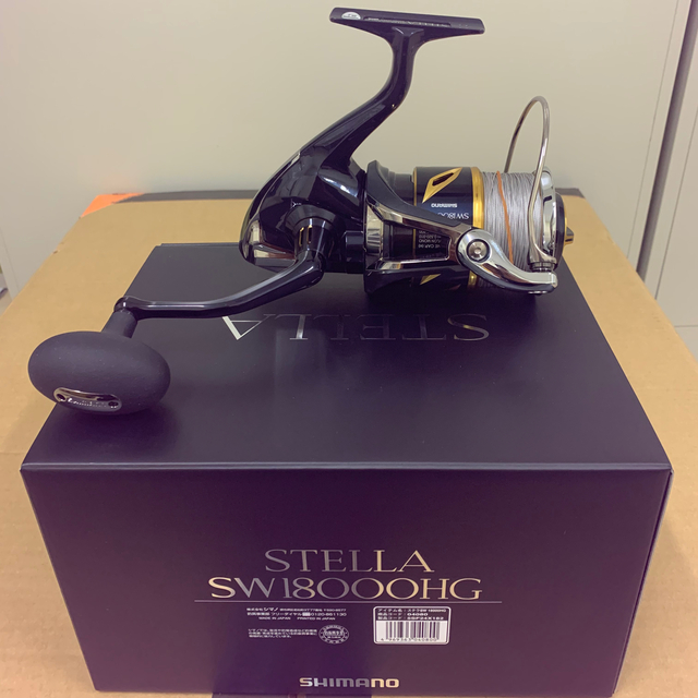 限定価格セール!】 SHIMANO 18000HG(SMP8号付き) 20ステラSW - リール