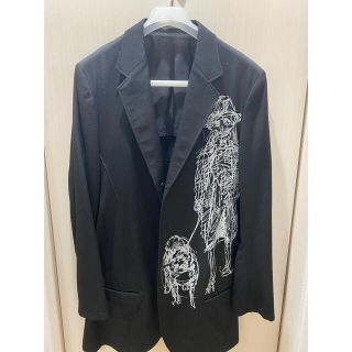 18SS 朝倉デッサンリネンシャツジャケット