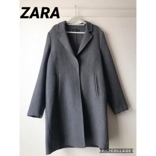 ザラ(ZARA)のZaraチェスターコート ロングコート(チェスターコート)