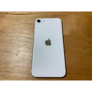 アイフォーン(iPhone)のiPhoneSE 256GB ホワイト カバー付き(スマートフォン本体)