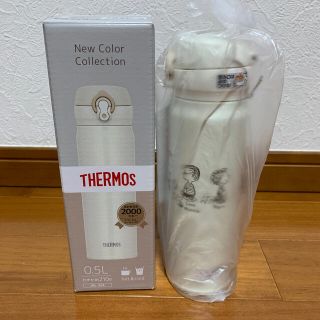 サーモス(THERMOS)のスヌーピーサーモスケータイマグ0.5L⭐︎SNOOPYTHERMOS(水筒)