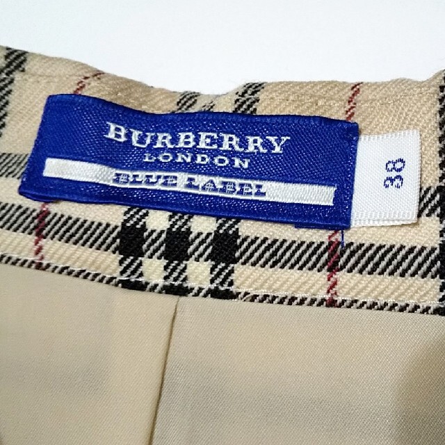 BURBERRY BLUE LABEL(バーバリーブルーレーベル)の【美品】BURBERRY ノバチェック柄ワンピース レディースのワンピース(ロングワンピース/マキシワンピース)の商品写真